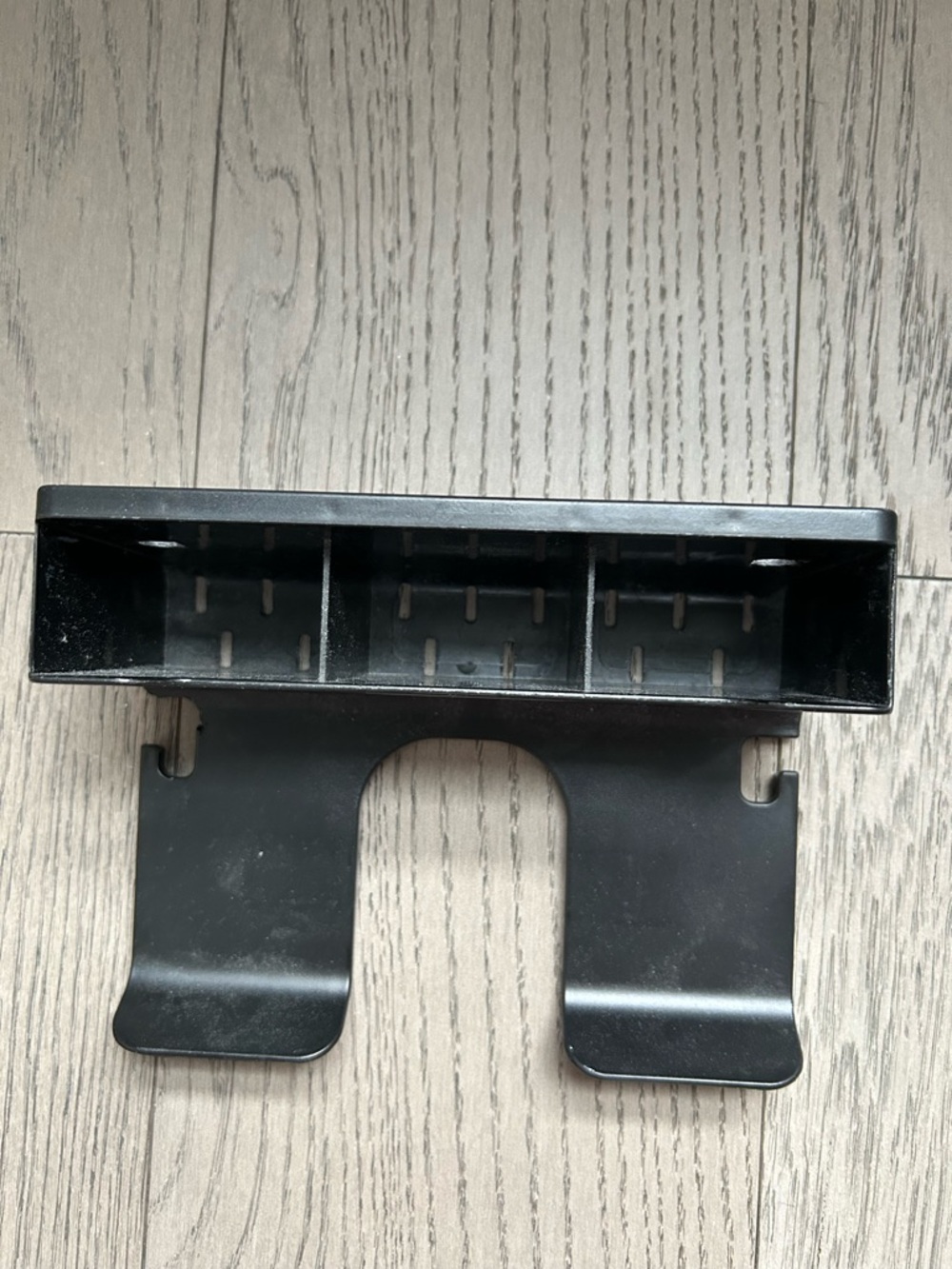 Black Laptop Accessory Mount / Holder organizing small items
